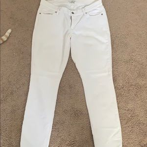 White jeans